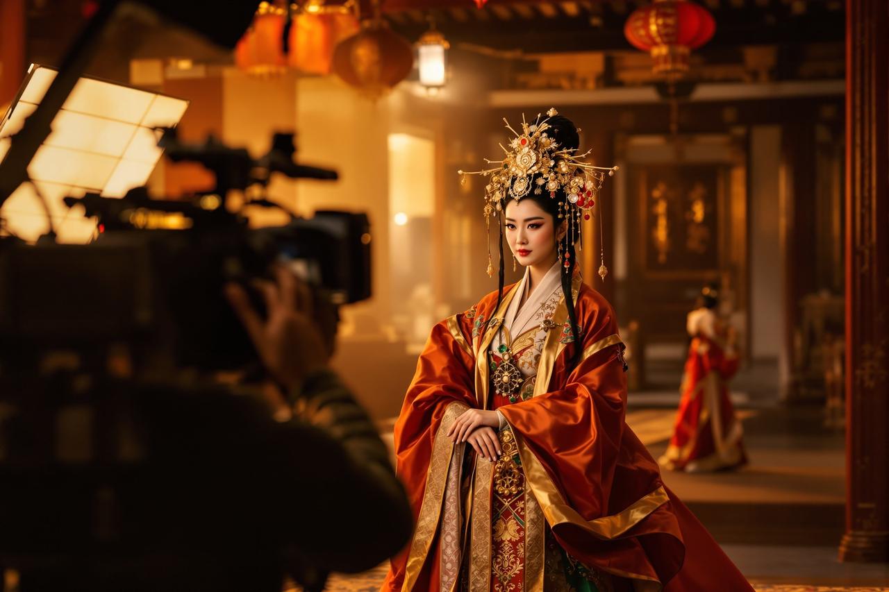 今日大瓜 - 古装剧组女主演替身曝光正脸，颜值惊艳引发换角呼声